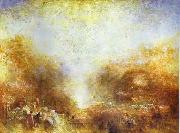 J.M.W. Turner Mercury Sent to Admonish Aeneas Germany oil painting artist